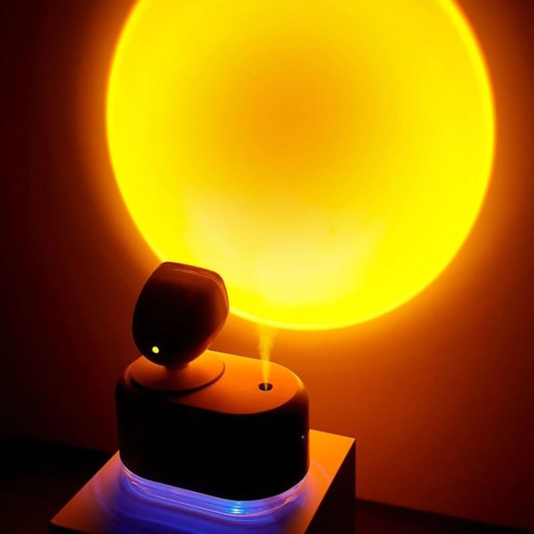 Rechargeable Sunset Light Humidifier - Appledas