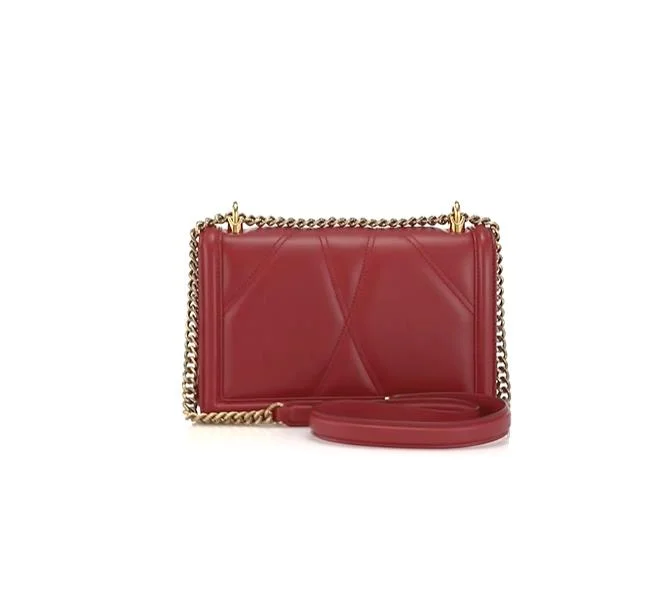 Dolce&Gabbana Devotion Quilted Leather Shoulder Bag