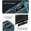 Portable FM Radio with LED Display Digital Radio Recorder BT 5.4 Radio Speaker