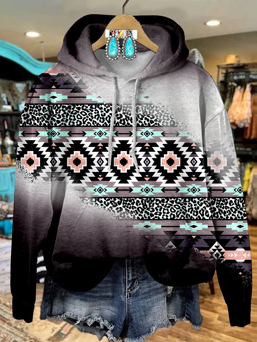 Aztac Cotton Casual Hoodie Sweatshirt