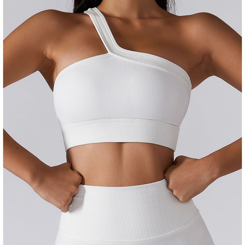 Ribbed Fitness Crop Set