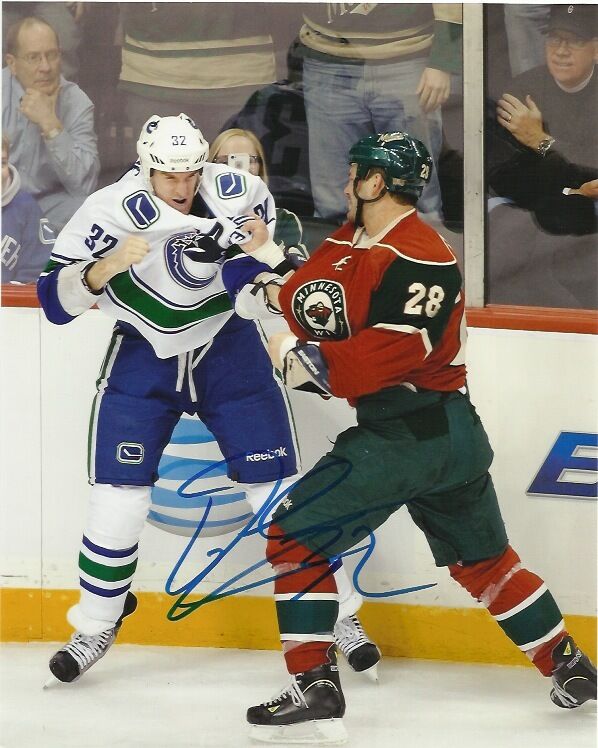 Vancouver Canucks Dale Weise Autographed Signed 8x10 Photo Poster painting COA D