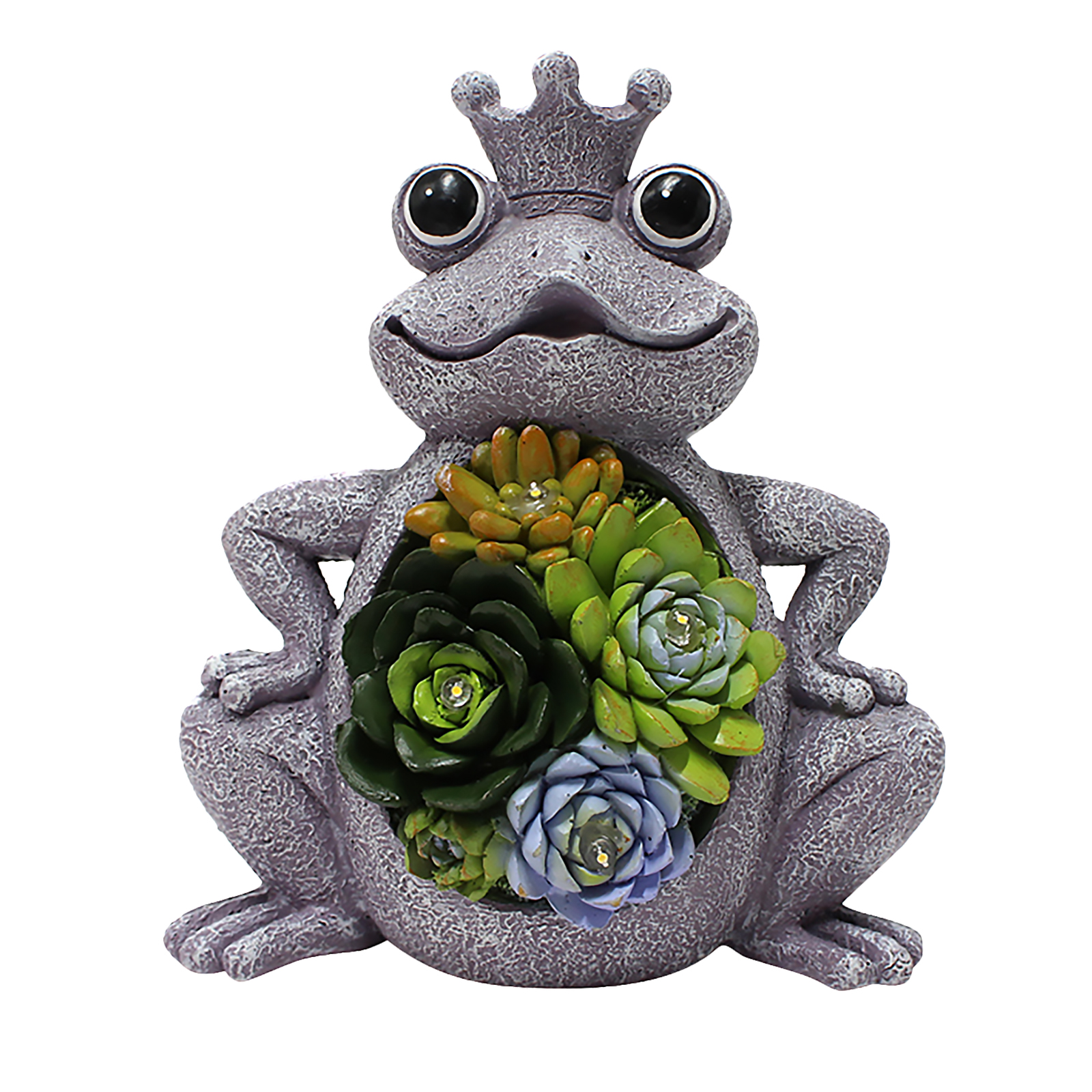 

Frog simulation meat solar resin handicraft ornament, 501 Original