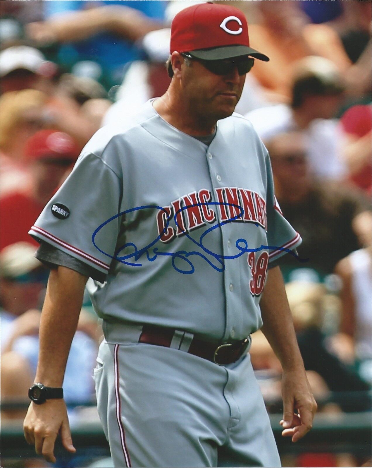 BRYAN PRICE signed CINCINNATI REDS 8x10 Photo Poster painting