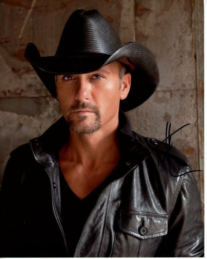 Tim mcgraw signed autographed Photo Poster painting