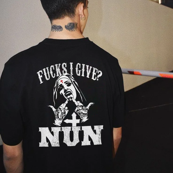 F**ks I Give? Nun T-shirt