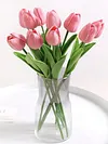 Rose Napkin Holders Plastic Handcraft Flower Napkin Rings Set Table Decorations for Wedding Luncheons Picnics Banquet Birthday