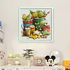 Christmas Cooky-14CT Stamped Cross Stitch 53*53cm/20.87*20.87in tapestrymarket