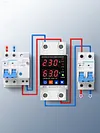 Over Under Voltage Protector 40A/63A 220V Dual Display Adjustable Protector