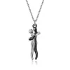 💕Collier pendentif et boucles d'oreilles pour couple &eacute;treignant