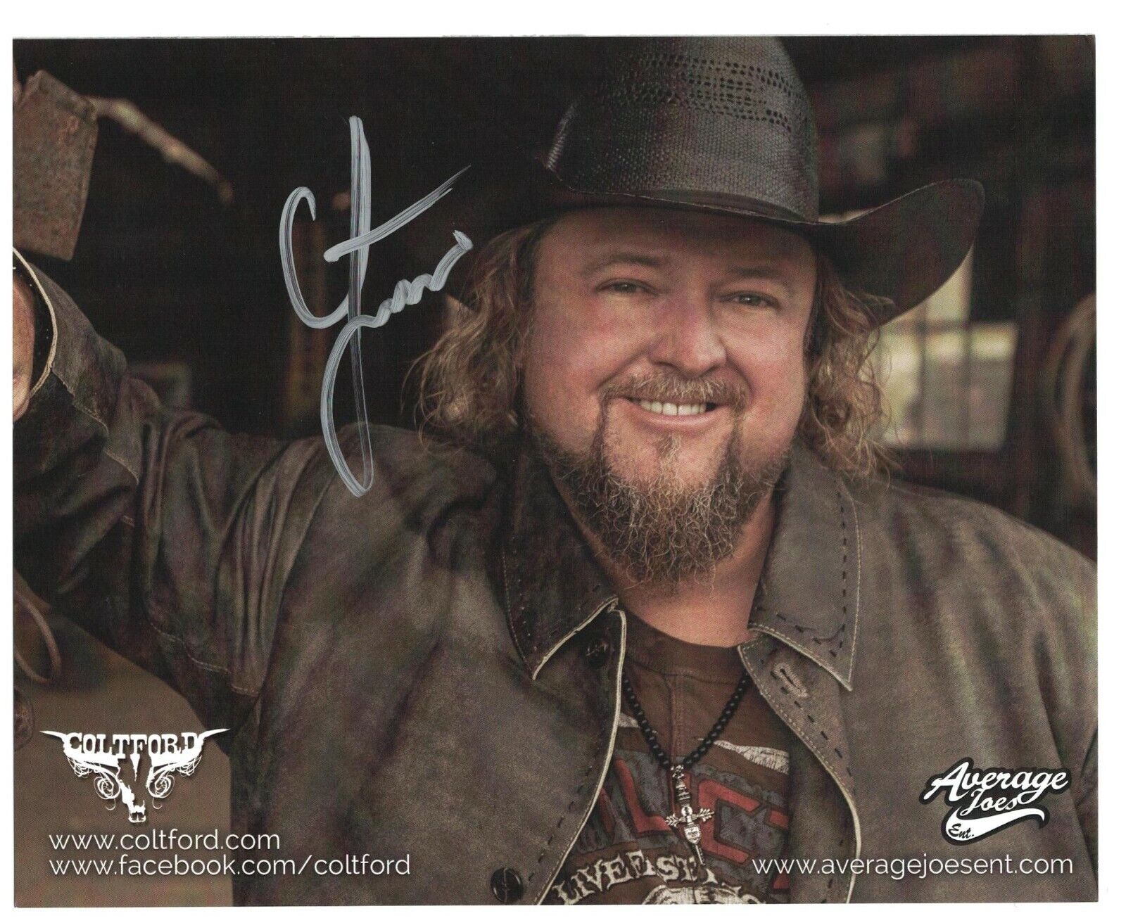 Colt Ford Signed Autographed 8 x 10 Photo Poster painting Country Music Singer Rapper C