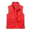 Men's Outdoor Fashionable Simple Stand Collar Vest