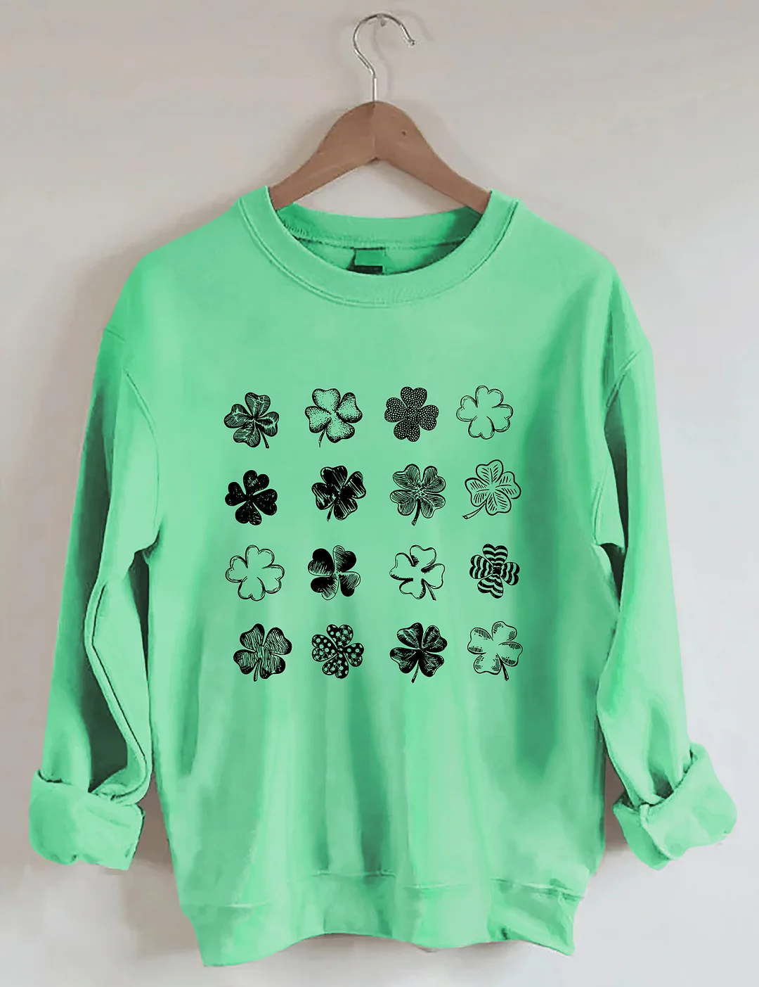 Shamrocks St. Patrick's Day Sweatshirt 