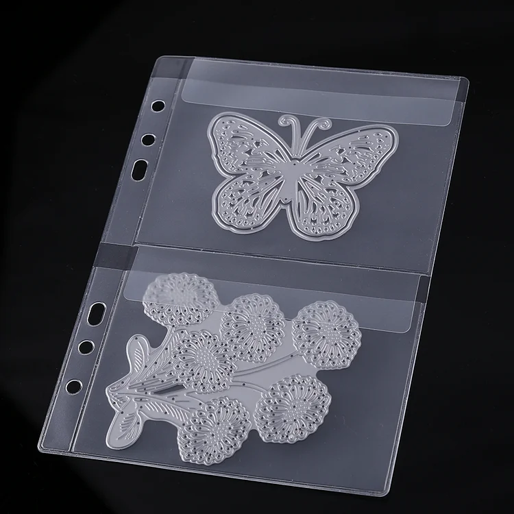Cutting Dies Storage Book Paper Dies Collection Case DIY Album Cutting Card  Stencil Book Craft Making Template Container