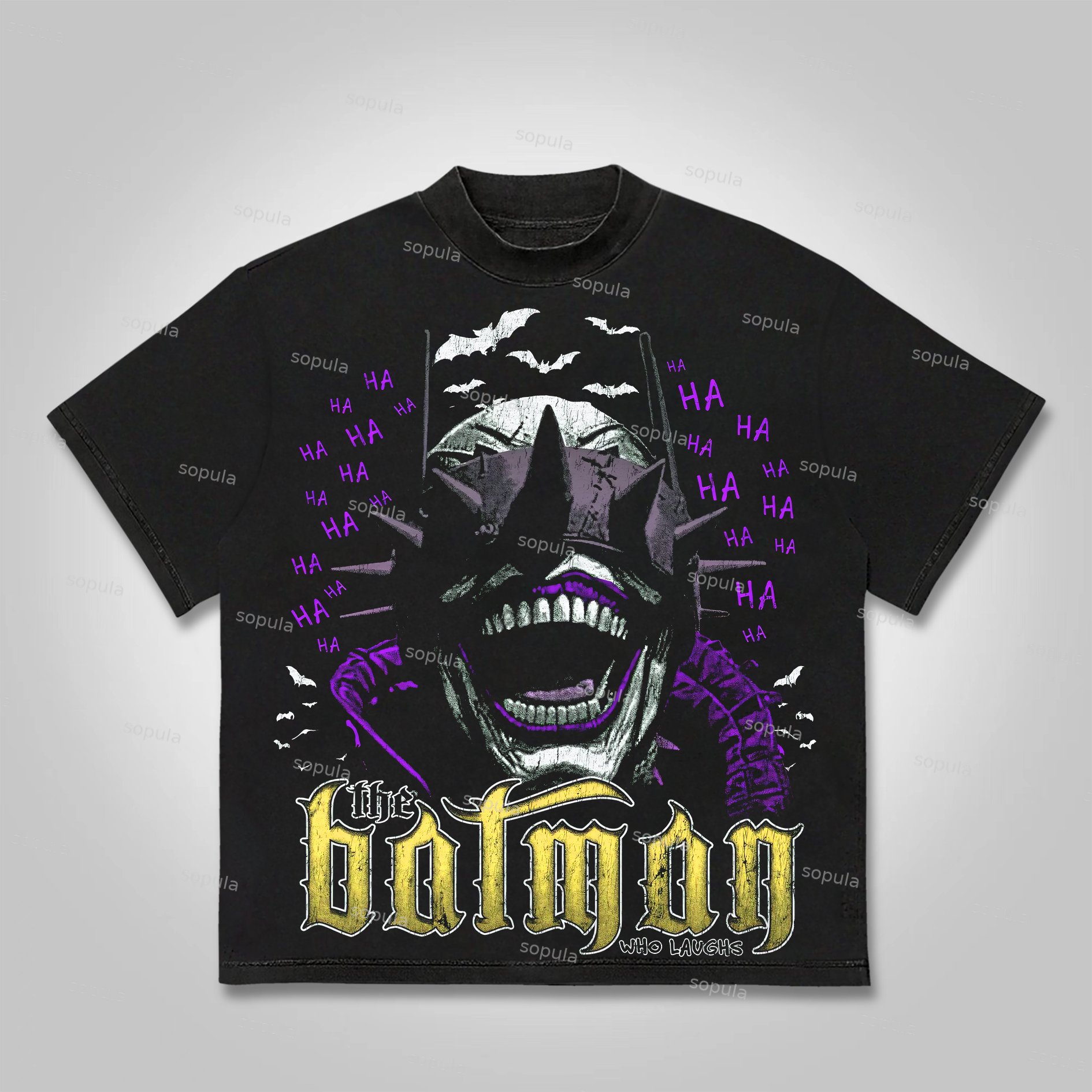 Sopula The Batman Who Laughs Cotton T-shirt - SOPULA