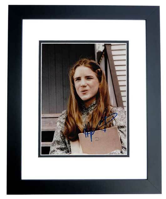 Melissa Gilbert Signed Autographed Little House On The Prairie 8x10 Photo Poster painting FRAMED