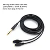 6.35mm Audio Cable for HD580 HD600 HD650 HD660 Headset Wire Cord