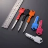 Protable Key Fold Knife Pocket Mini Knife Key Chain Knife Peeler Camping Key Ring Knife Tool