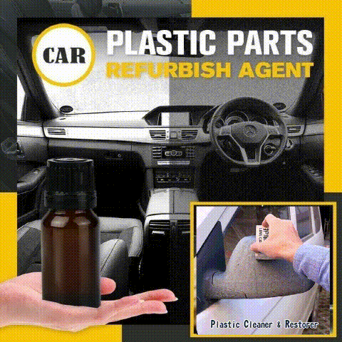 🔥Last Day Save 70% 0FF - Plastic Parts Refurbish Agent - Make your car shine like new!!