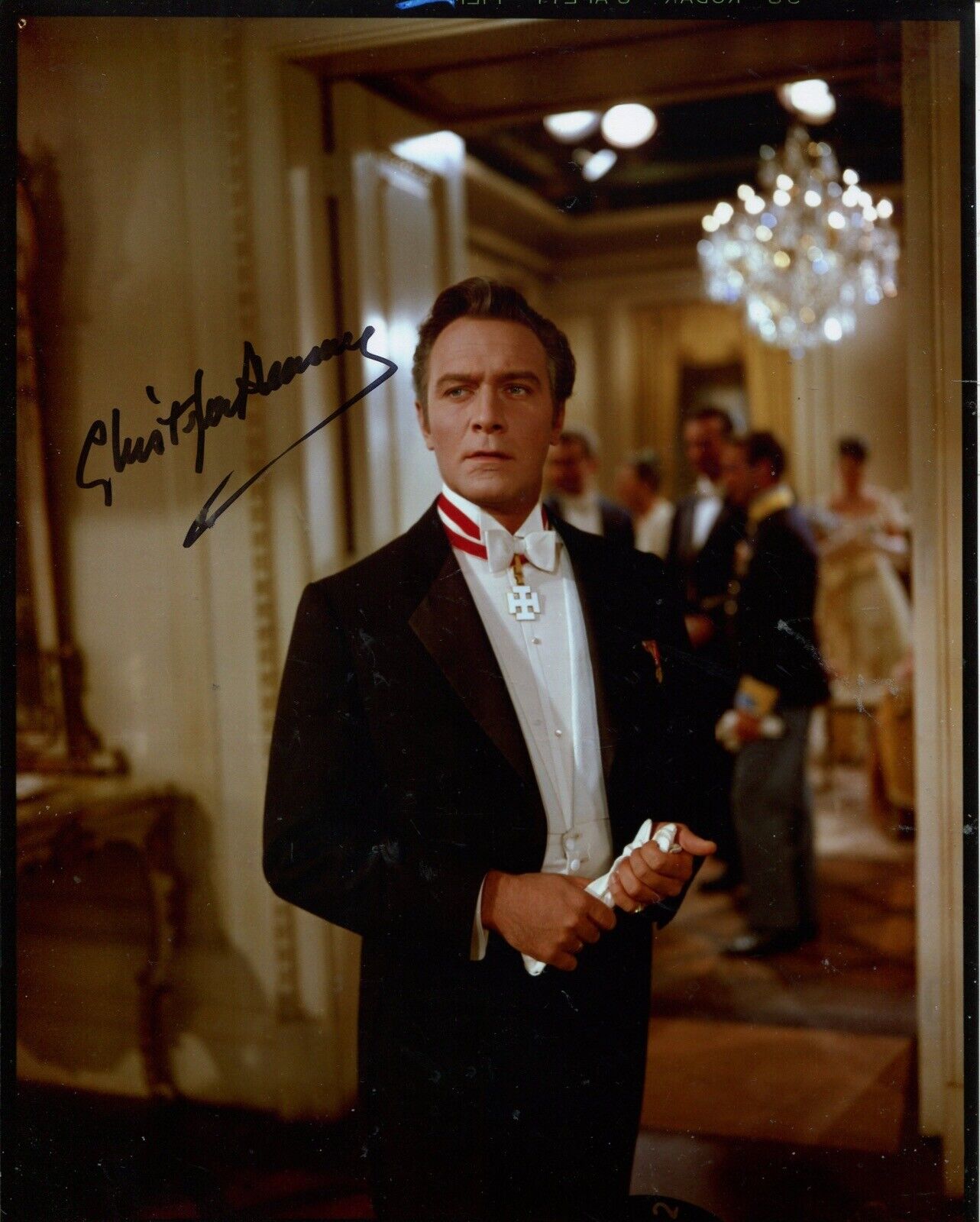 THE SOUND OF MUSIC 8x10 Photo Poster painting signed by Christopher Plummer No2 - UACC DEALER