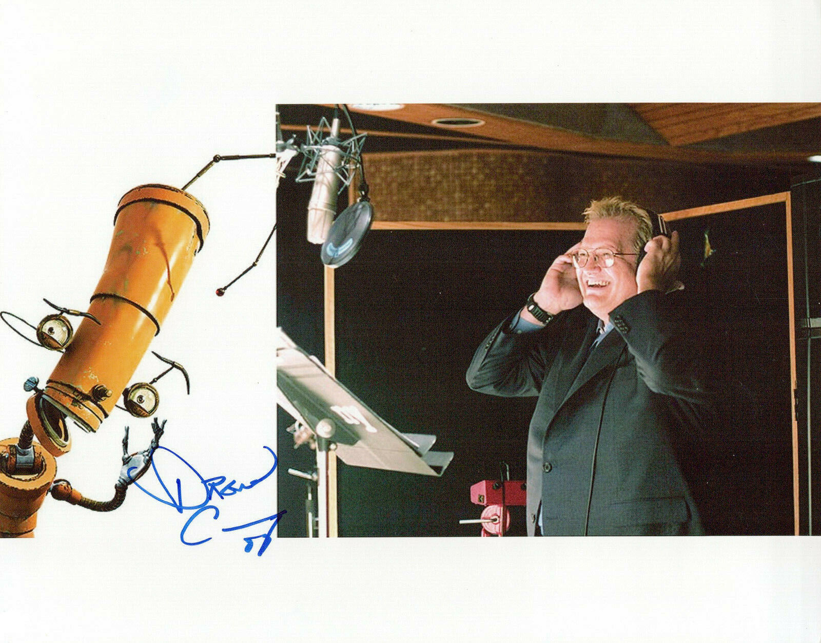 Drew Carey Robots autographed Photo Poster painting signed 8X10 #2 Crank