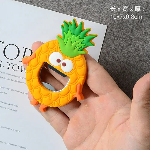 Athvotar Cute Animal Paw Wine Bottle Opener Beer Bottle Opener Cat Magnet Refrigerator Sticker Dog Fridge Magnet Beer Opener