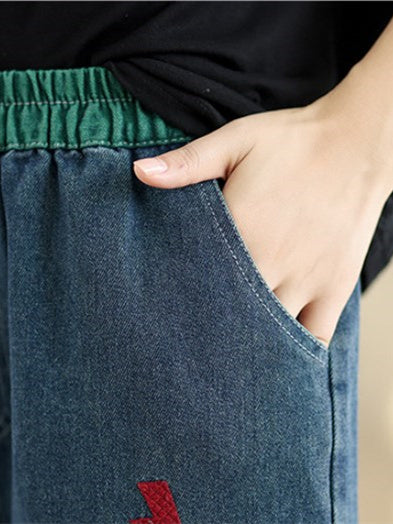 Women Half Sleeve V-neck Solid Color Dress