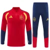 Spain 26-27 1/4 Zip Training Tracksuit  Red Chandal