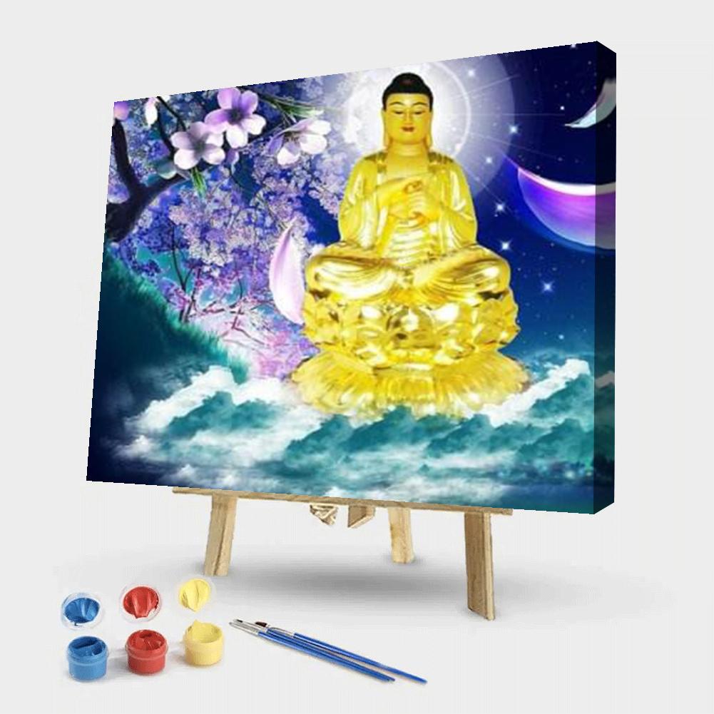 Buddhism - Painting By Numbers - 50*40CM gbfke