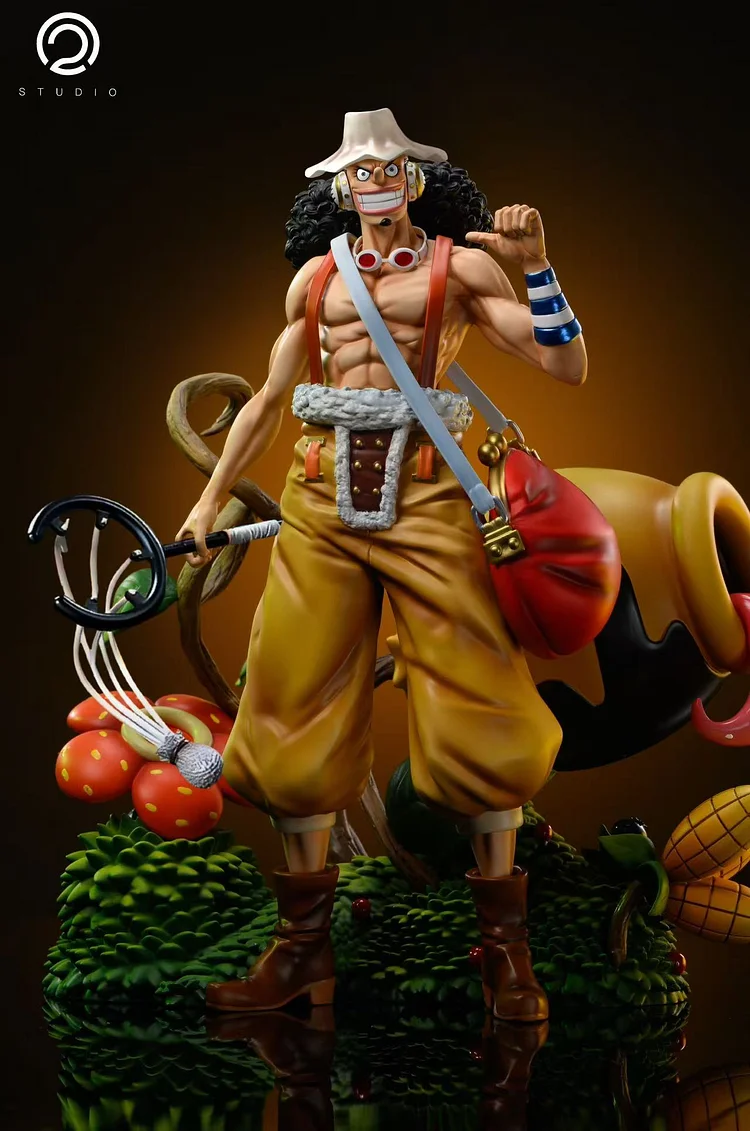 C2 Studio - One Piece Straw Hat Pirates #4 Usopp Statue(GK)-