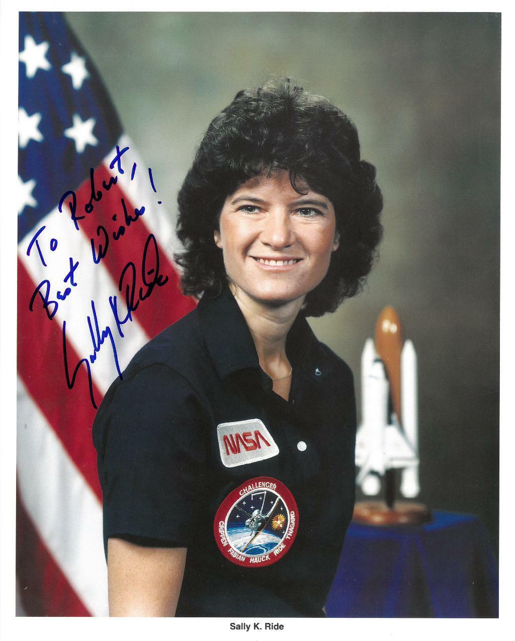 Sally Ride Signed Autographed 8x10 Photo Poster painting First Woman in Space PSA/DNA #B78899