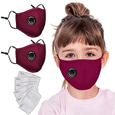 2PCS Children Multifunctional Protective Mask(4 Filters)