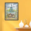 Wild Duck Full Stamped Cross Stitch 14CT 2-Strand 31x43cm Backstitch