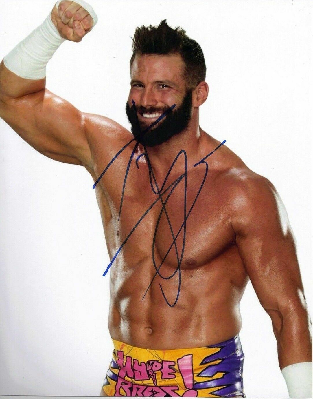 Zack Ryder Signed 10X8 Photo Poster painting WWE AFTAL COA (7014)