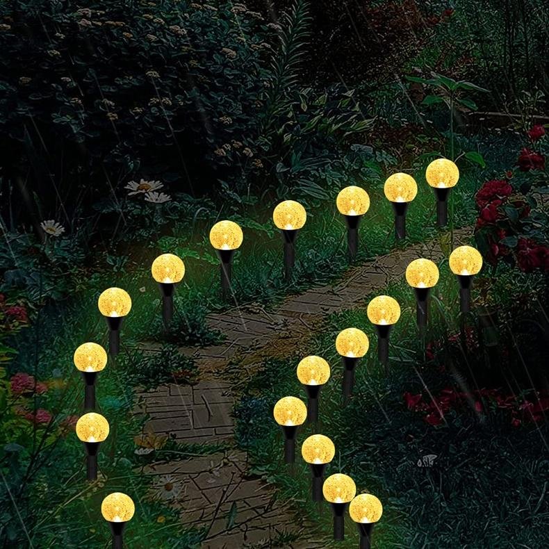 bubble stake lights