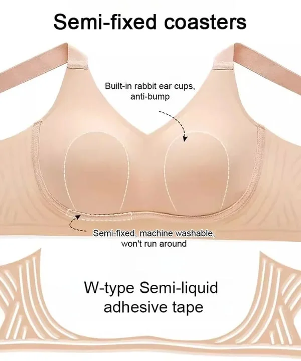 🏆Wire-Free Non-Marking Skin-Friendly Push-Up Bra