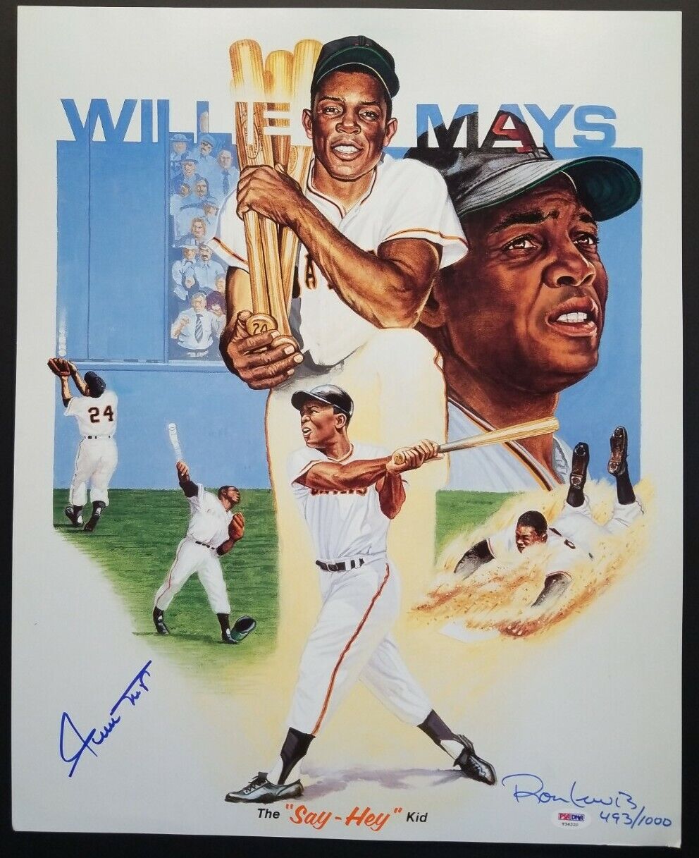 WILLIE MAYS Signed SAN FRANCISCO GIANTS, SAY HEY