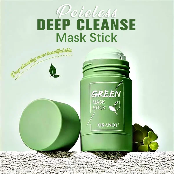 🔥Big Sale 50%off🔥Poreless Deep Cleanse Green Tea Mask -(Buy 2 Get 1 Free Now!💕)