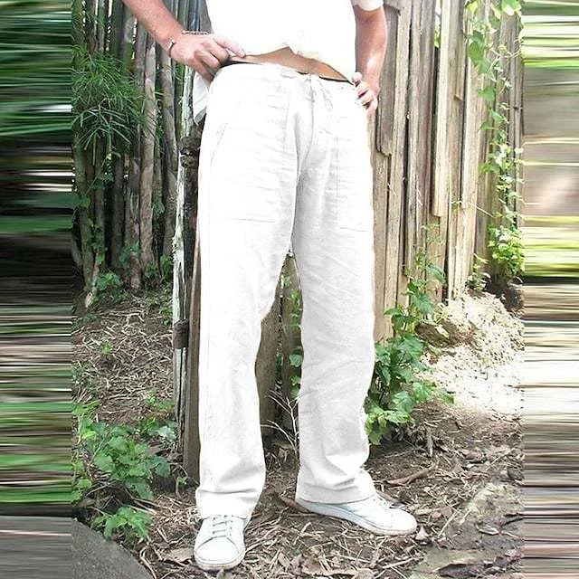 Men's Linen Pants-inspireuse