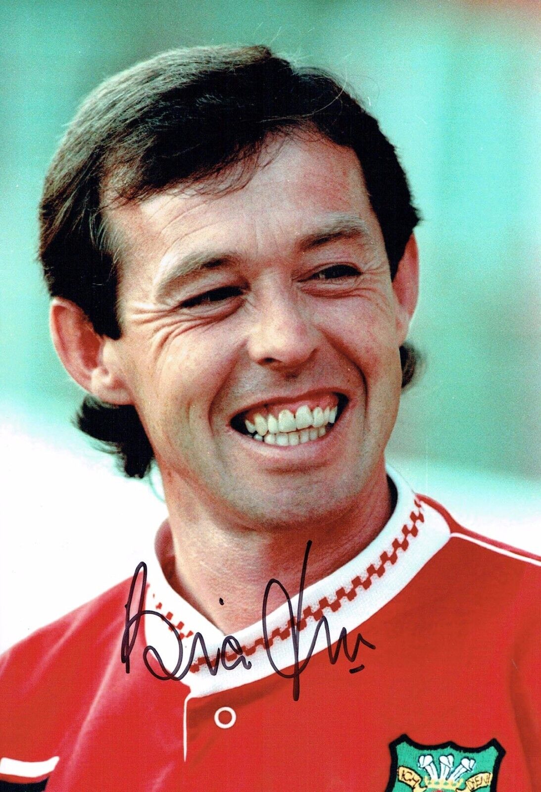 Brian FLYNN Signed Autograph 12x8 Photo Poster painting 3 AFTAL COA Football Manager Player