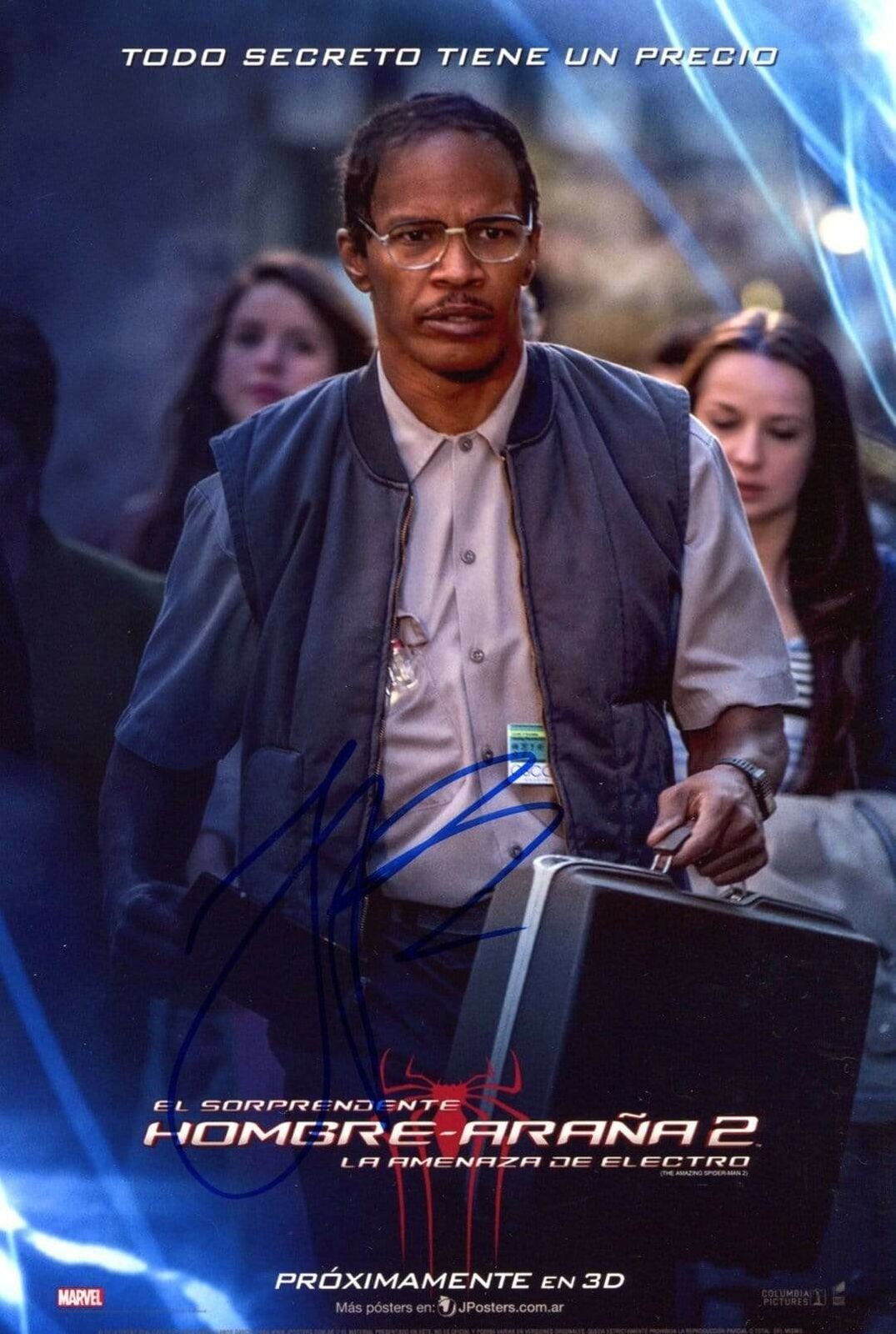 Jamie Foxx ACTOR and COMEDIAN autograph, signed Photo Poster painting