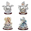 Mid-year Promotion 4Pcs/set Diamond Painting-DIY Full Round Drill Christmas Snowman(30*30cm)