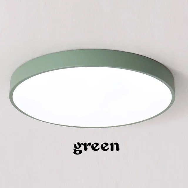 LED Ceiling Light Modern Lamp Living Room Lighting Fixture Bedroom Kitchen Surface Mount Flush Panel Remote Control
