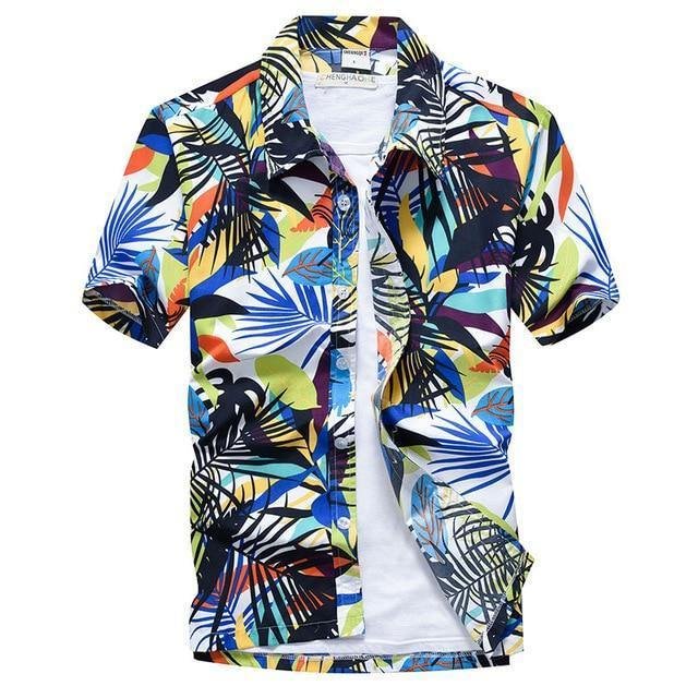 Hawaiian beach shirt for men
