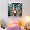【Limited Stock Sale】Crystal Butterfly Fairy-11CT Stamped Cross Stitch 50*50cm/19.69*19.69in tapestrymarket