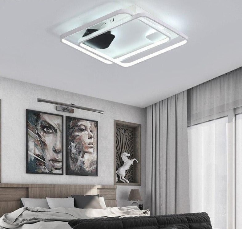 Remote Control Ceiling Lamp For Living Room Support  Flush Led Ceiling Lights Fixtures Luminaria Teto