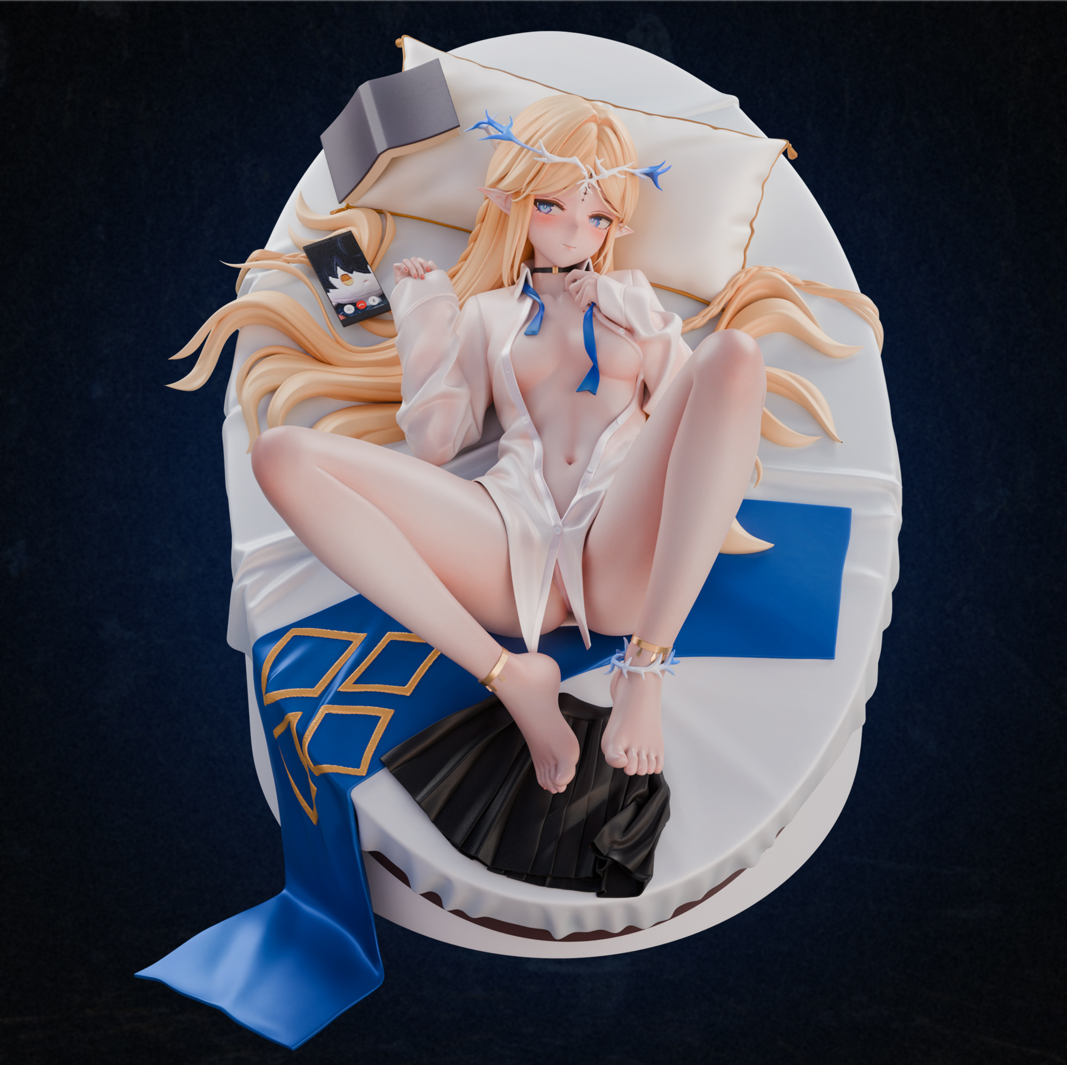Qian Ben Ying Gong Zao Studio - Wuthering Waves Cartethyia at Home 1/6 Statue(GK)-