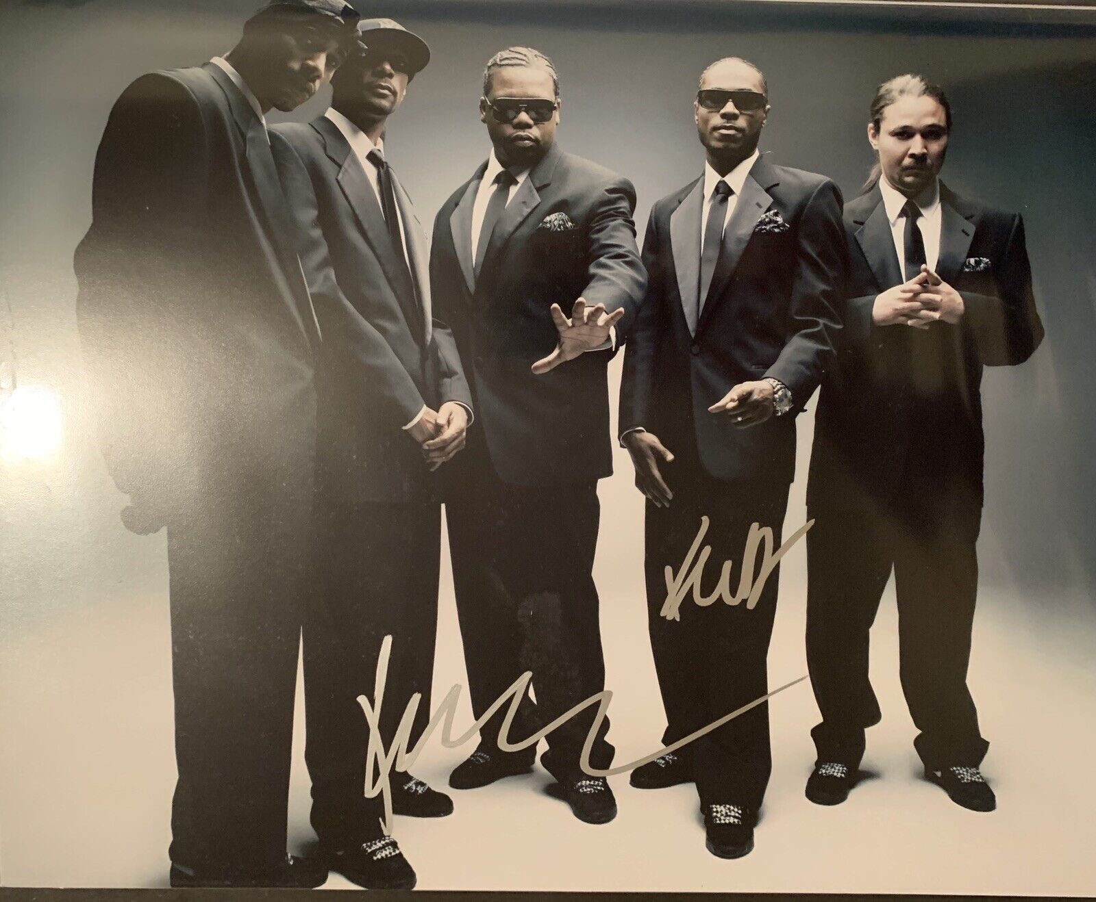 bones thug n harmony Signed 11x14 Photo Poster painting Pic auto