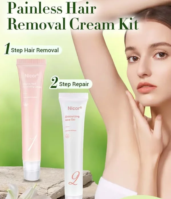 🔥Hot Sale 49% Off🔥Hair Removal Cream Kit for Women🤩 