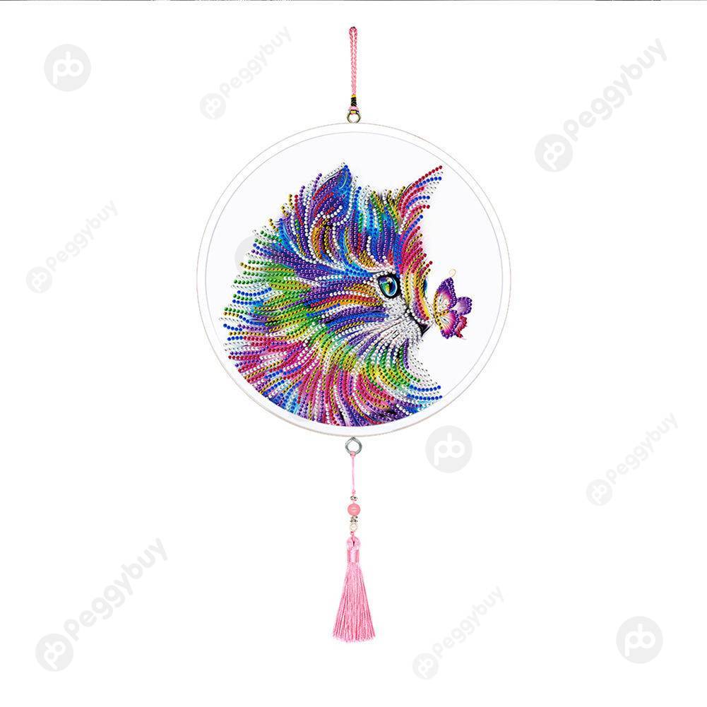 

Color Cat-DIY Creative Diamond Pendant, 501 Original